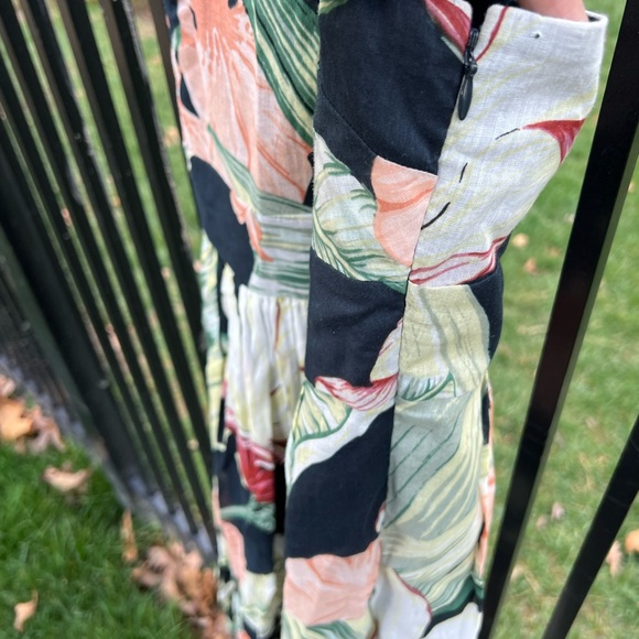 NWT Ann Taylor Floral Tank Tropical Fun Dress size 0 - Picture 6 of 14